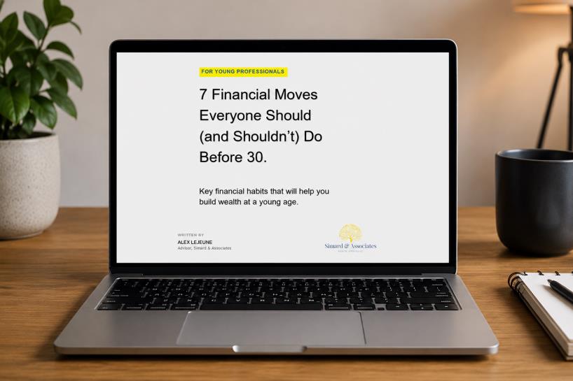 Laptop on a desk showing 7 Financial Moves Everyone Should (and Shouldn't) Do Before 30